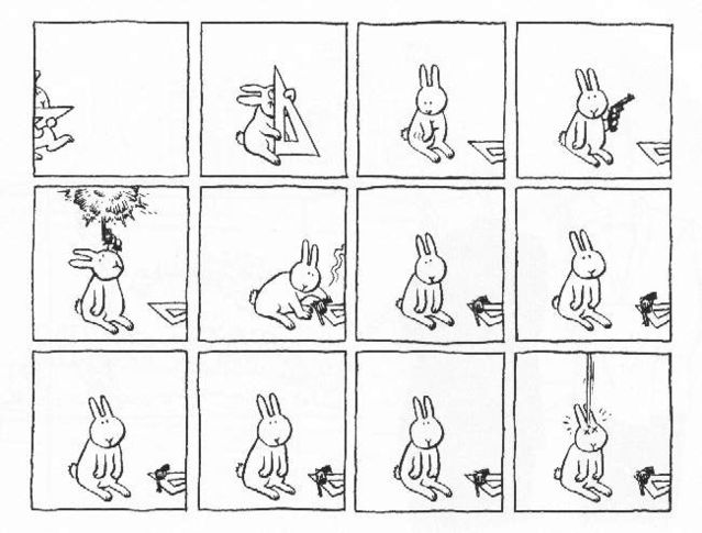 The Oldie of the Day. Suicide Bunnies Killing Themselves in Any Possible Ways (77 pics)