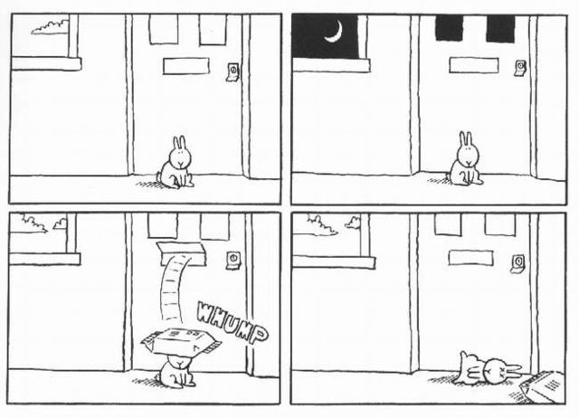 The Oldie of the Day. Suicide Bunnies Killing Themselves in Any Possible Ways (77 pics)