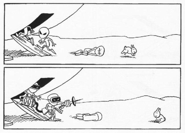 The Oldie of the Day. Suicide Bunnies Killing Themselves in Any Possible Ways (77 pics)