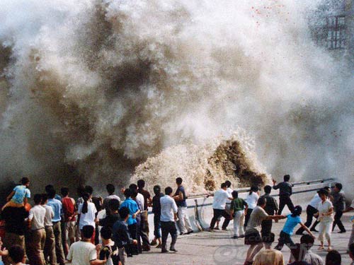 A tidal bore of 2002 (18 photos)