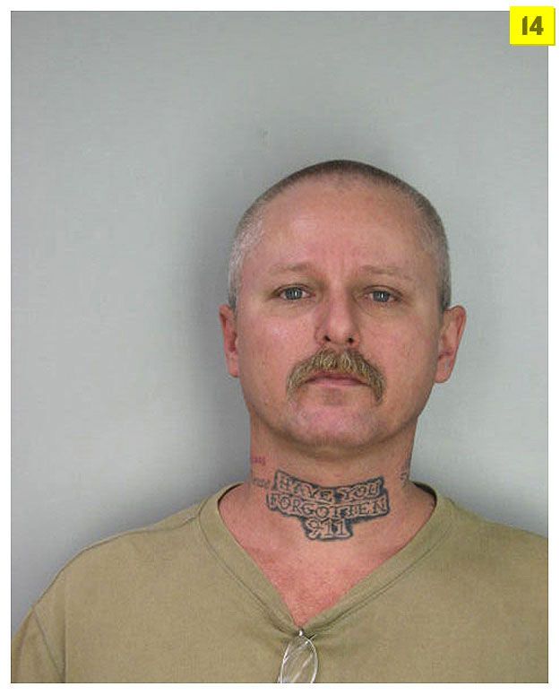 The best mug shots of 2008 (20 pics)