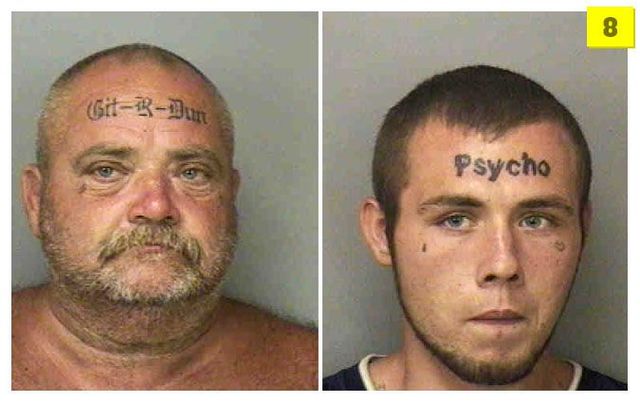 The best mug shots of 2008 (20 pics)