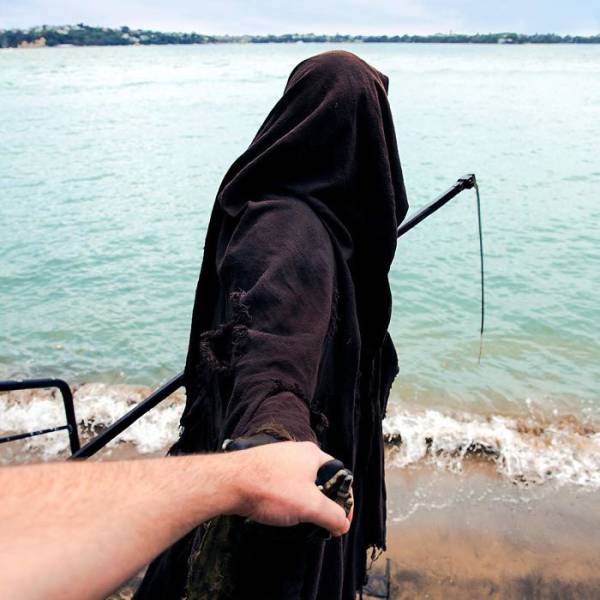 “The Swim Reaper” Will Catch You Whenever You Are Not Safe On Water