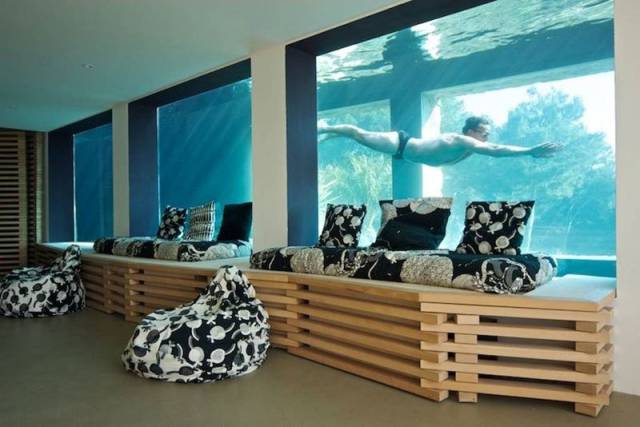 A Casual French Airbnb With An Aquarium Pool…