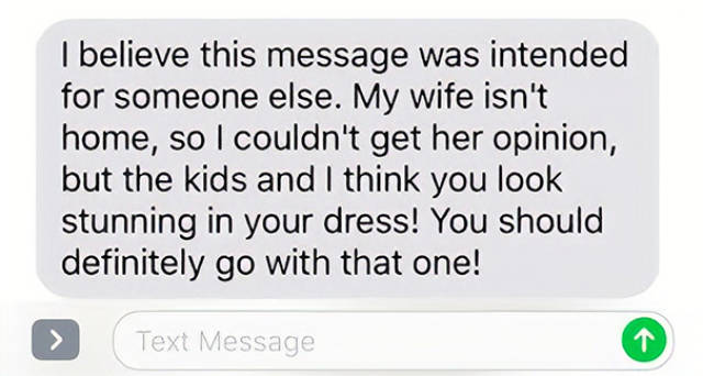 Wrong Text Messages Can Sometimes Change Lives…