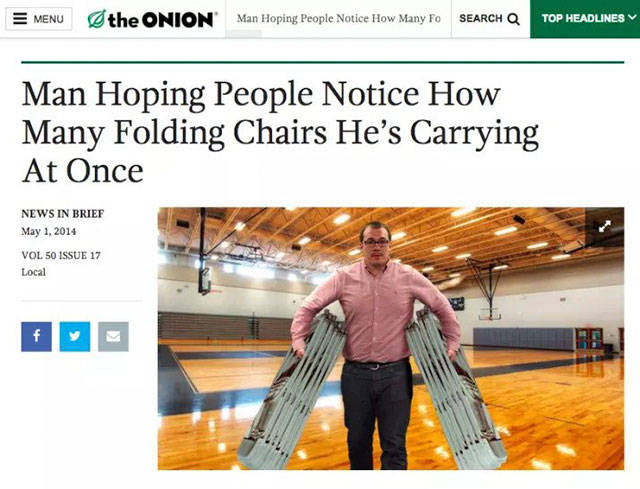 Who Even Writes Those News Article Headers For “The Onion”?!