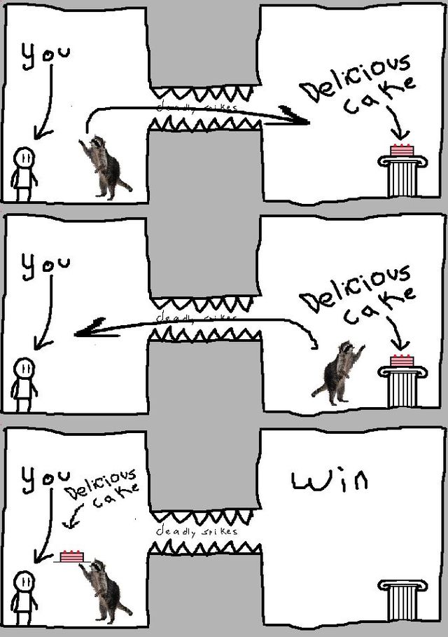 MUST HAVE CAKE? How are you going to get it? (40 drawings)