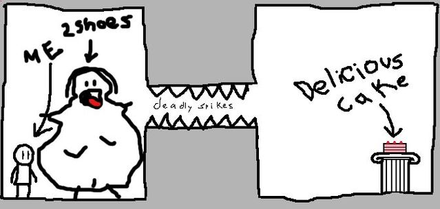 MUST HAVE CAKE? How are you going to get it? (40 drawings)
