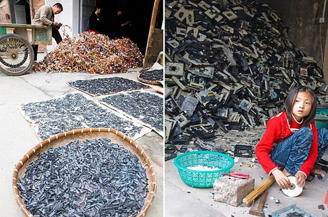 A town of e-waste (12 pics)