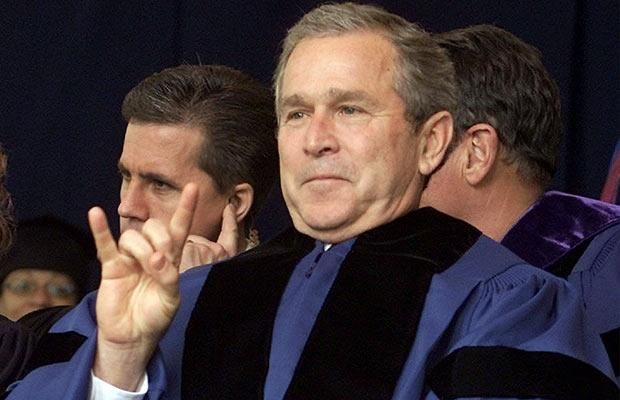 Facial expressions of George Bush (29 photos)
