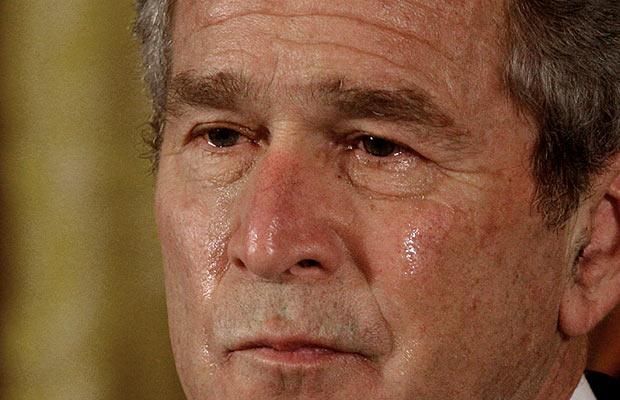 Facial expressions of George Bush (29 photos)