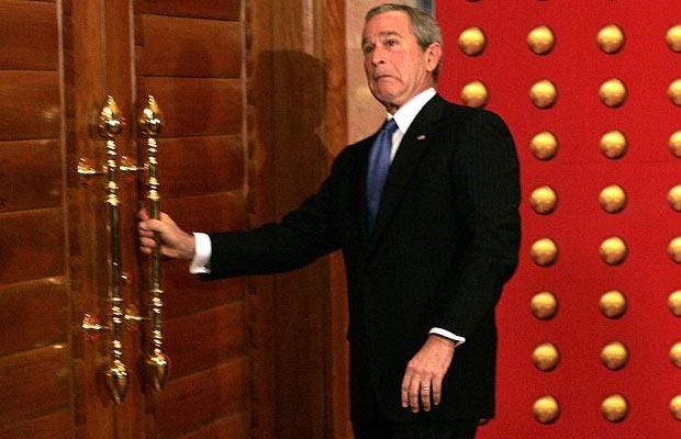 Facial expressions of George Bush (29 photos)