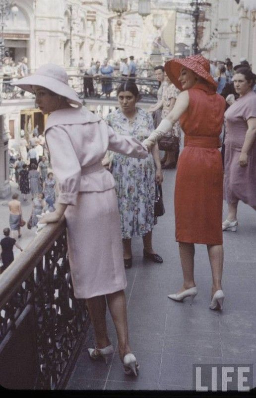 Dior fashion week in Moscow, 1959 (12 photos)