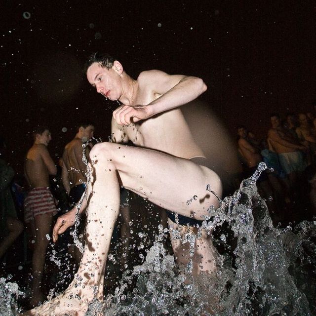 The feast of the Baptism of the Lord in Russia (17 pics)