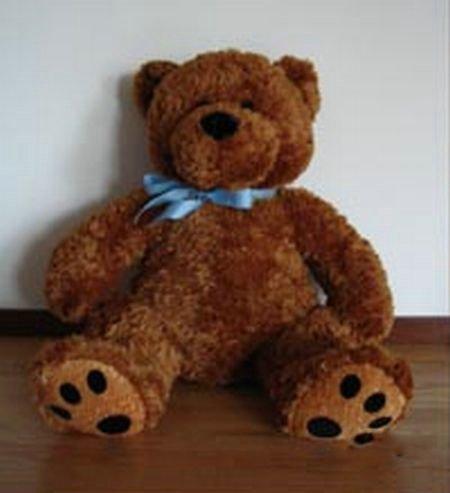 This plush-bear seems to be absolutely normal… (3 pics)