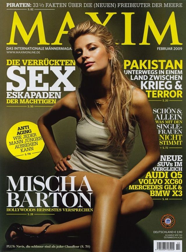Mischa Barton in MAXIM magazine (8 photos)