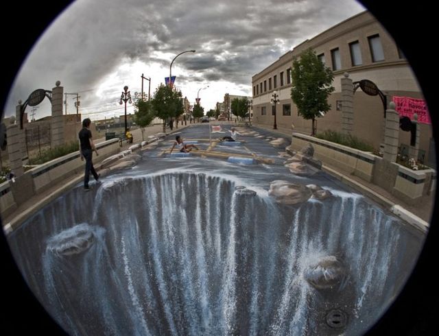 Street 3D paintings (135 pics)