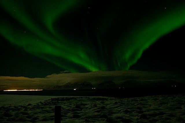 Northern lights. Very beautiful! (9 photos)