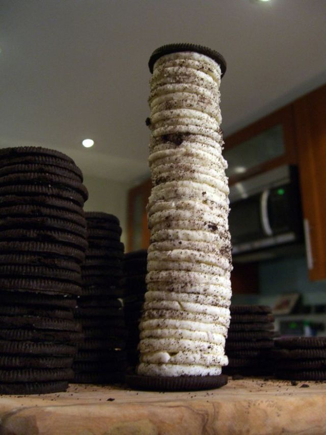 How to make a long cookie (4 photos)