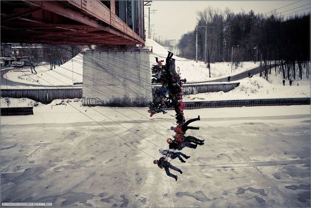Rope-jumping it’s craziness (25 pics + 1 video)