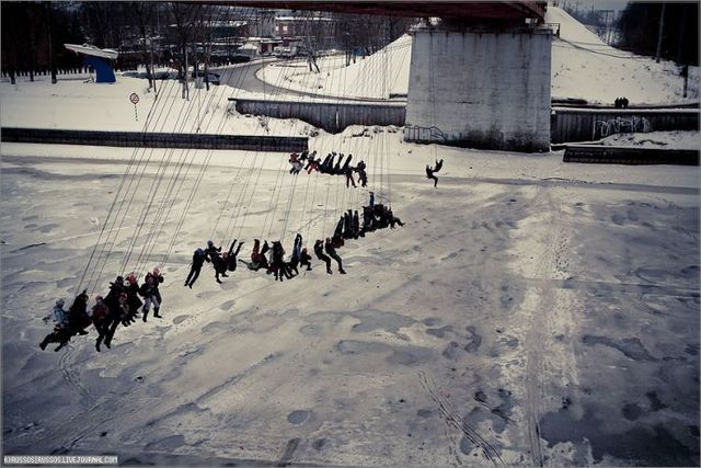 Rope-jumping it’s craziness (25 pics + 1 video)