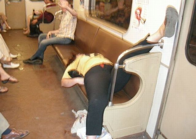 Oddies in subway (71 pics)