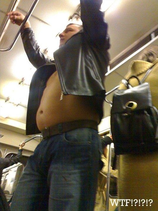 Oddies in subway (71 pics)
