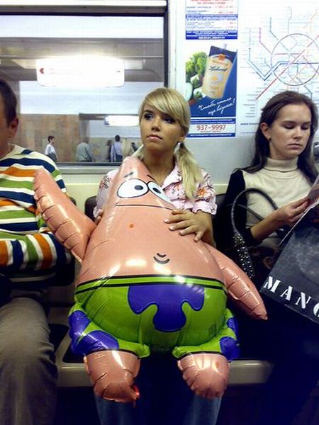 Oddies in subway (71 pics)