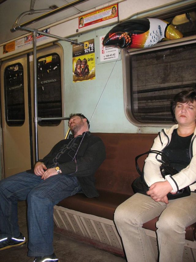 Oddies in subway (71 pics)