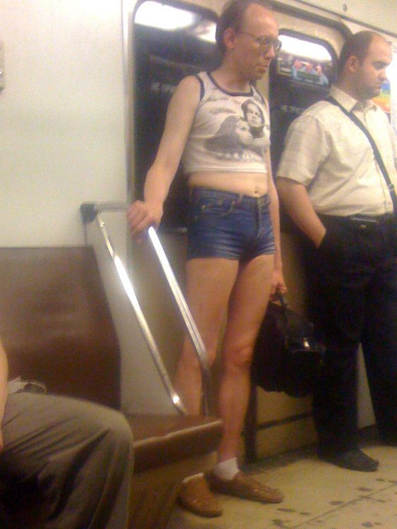 Oddies in subway (71 pics)