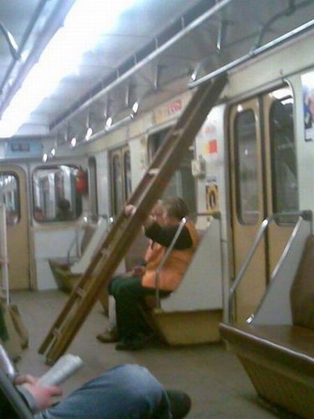 Oddies in subway (71 pics)
