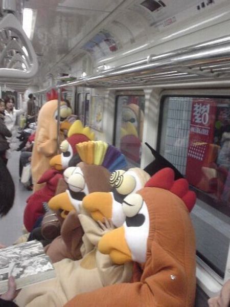 Oddies in subway (71 pics)