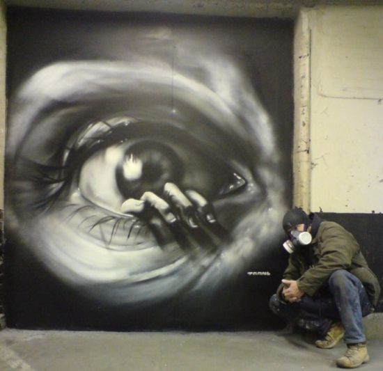 Amazing graffiti of painter TRANS (61 pics)