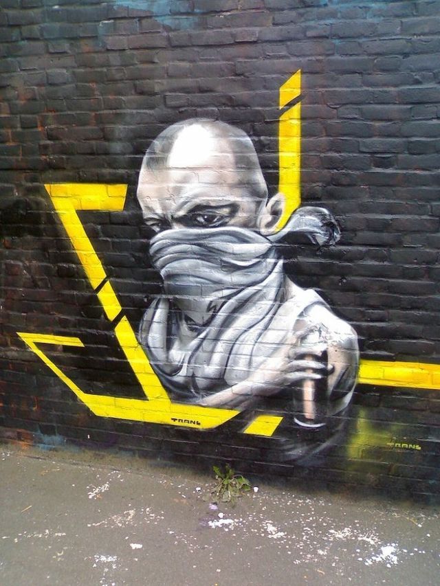 Amazing graffiti of painter TRANS (61 pics)