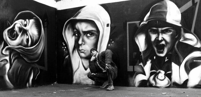 Amazing graffiti of painter TRANS (61 pics)