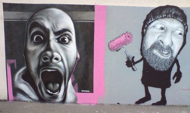 Amazing graffiti of painter TRANS (61 pics)