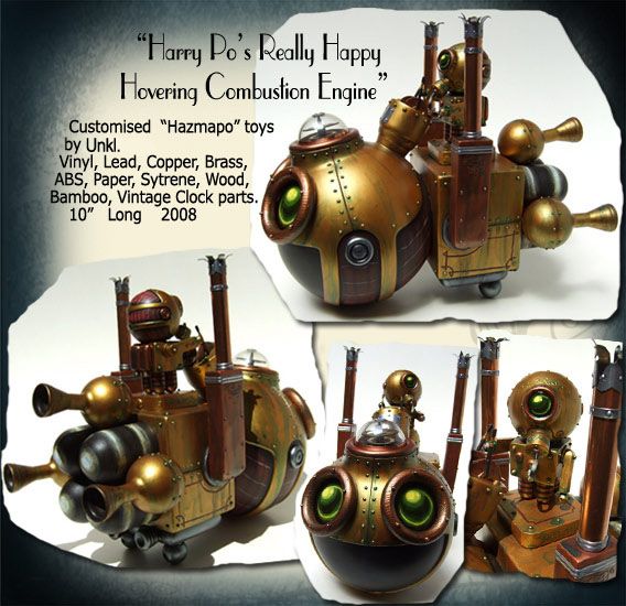 Steampunk toys. Incredible (19 photos)