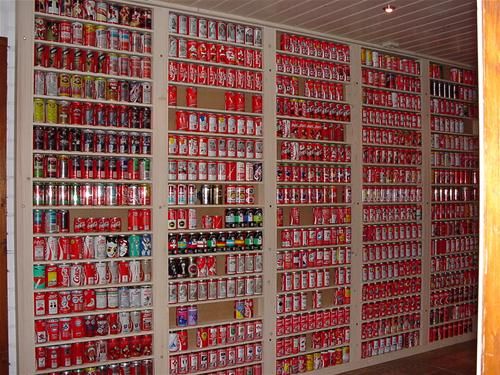 Coca-Cola can collection (6 photos)