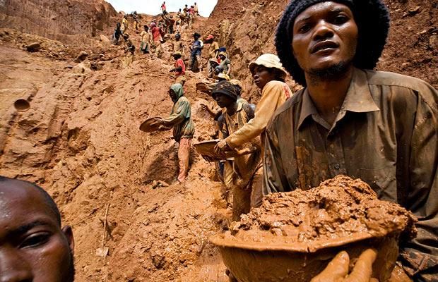 The gold mining in the Congo (15 photographs)