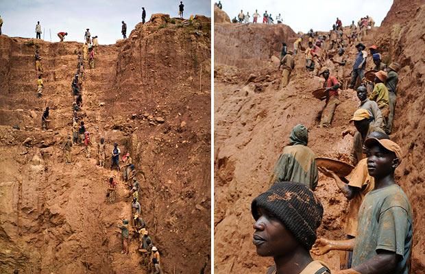 The gold mining in the Congo (15 photographs)