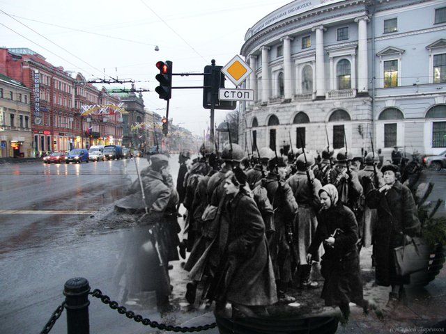 Leningrad: back then and now (99 pics)