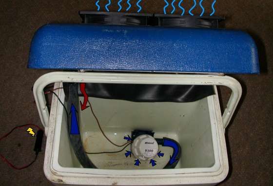 How to make an air conditioner by yourself (13 photos)