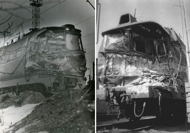 Train accidents (50 pics + 1 video)