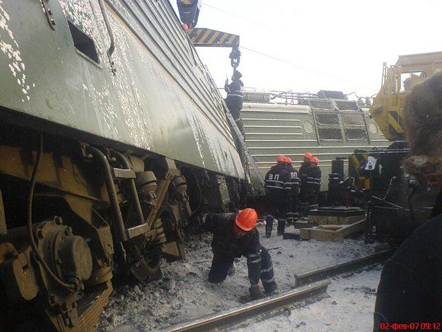 Train accidents (50 pics + 1 video)
