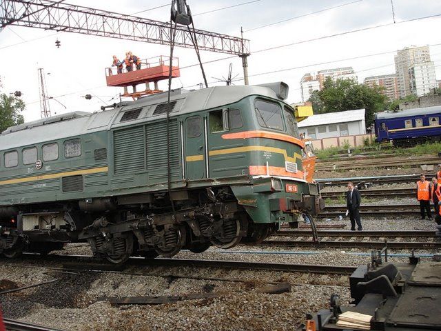 Train accidents (50 pics + 1 video)
