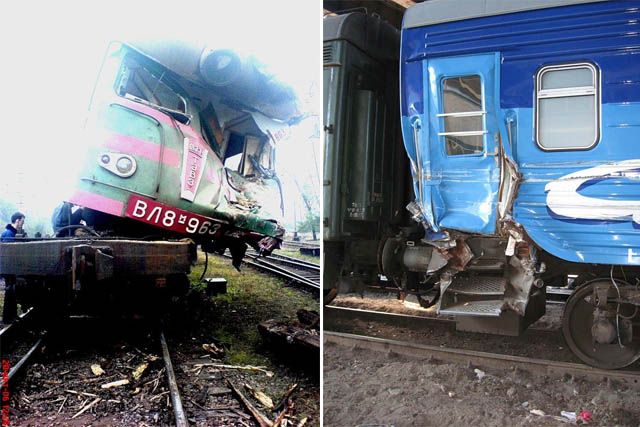 Train accidents (50 pics + 1 video)