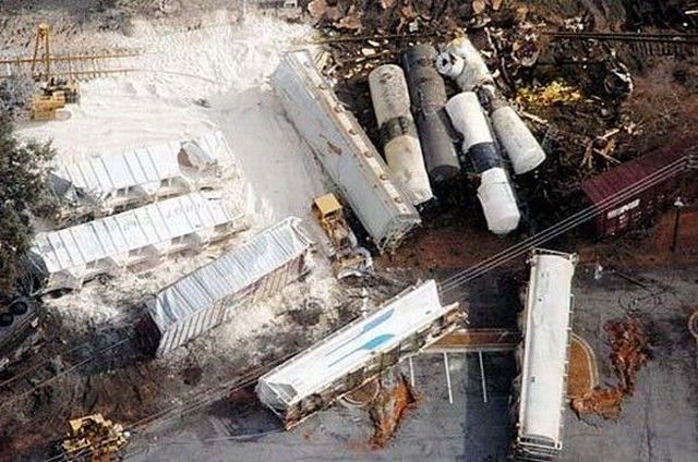 Train accidents (50 pics + 1 video)