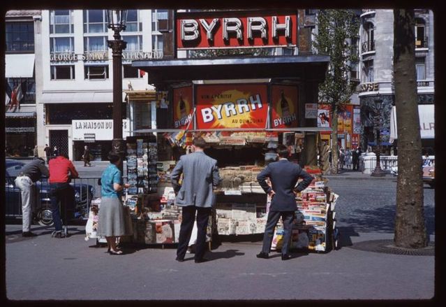 Retro pictures of French cities (60 pics)