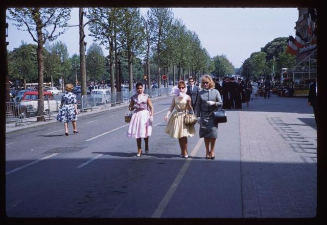 Retro pictures of French cities (60 pics)