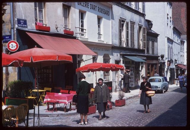 Retro pictures of French cities (60 pics)